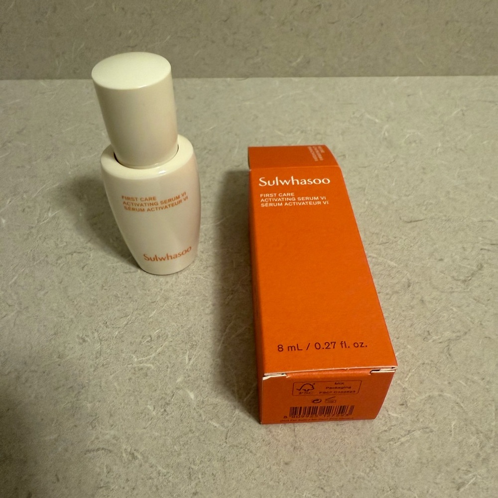 BNW Sulwhasoo First Care Activating Serum, sample size 8ml